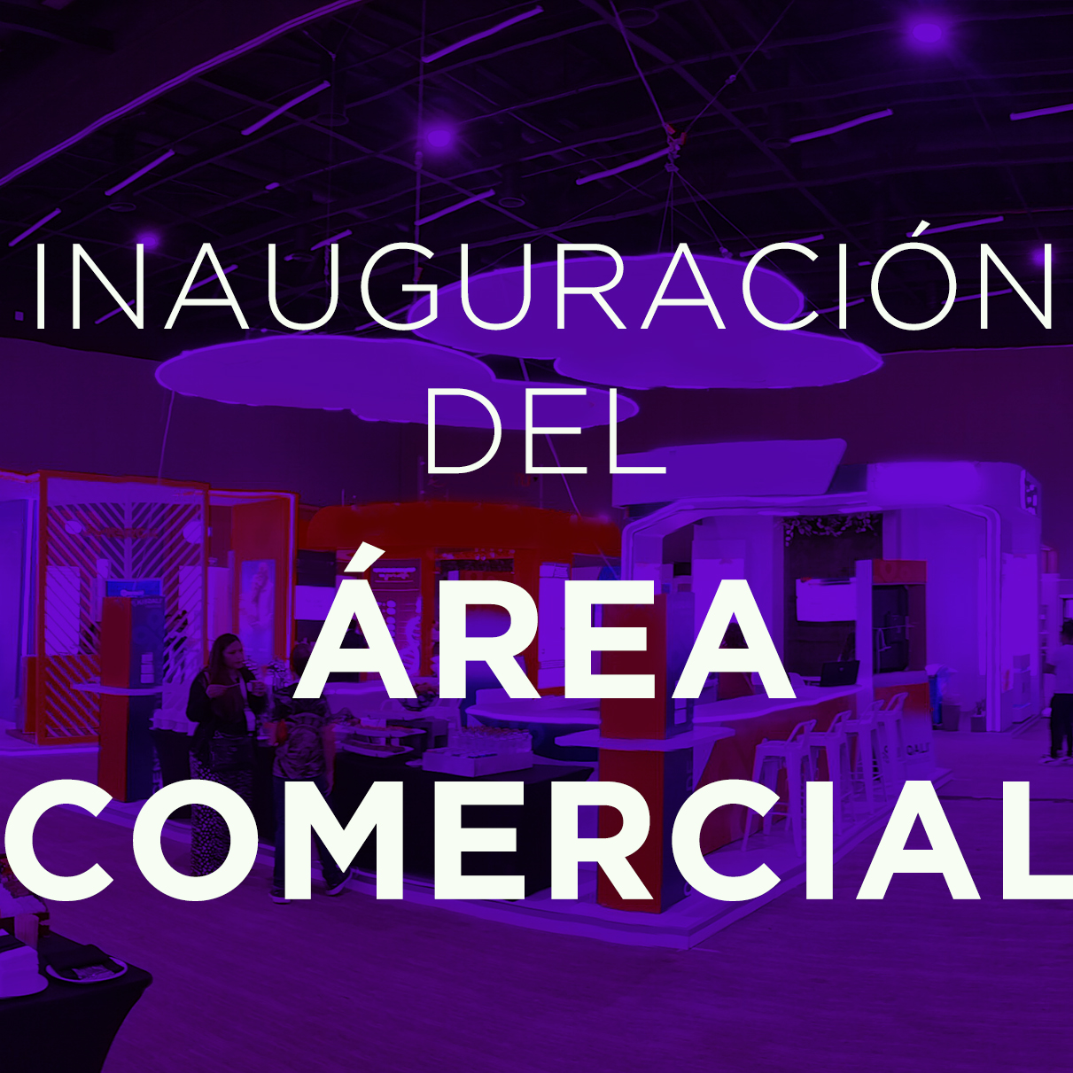 Receso: INAUGURACIÓN DEL ÁREA COMERCIAL